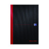 Black n' Red Narrow Ruled Casebound Hardback Notebook A4 (Pack of 5) 100080474