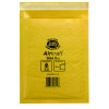 Jiffy AirKraft Bag Size 0 140x195mm Gold GO-0 (Pack of 10) MMUL04602