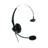 JPL JACPLUS Monaural Adjustable USB Headset Clothing Clip Black JACPLUSUSBMON