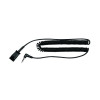 JPL Quick Disconnect Cable 3.5mm 4 Pole Jack Apple Compatible Jack Black BL-07+P-A