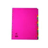 Concord Divider 20-Part A4 Extra Wide Bright (Pack of 10) 52399