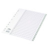 CONCORD PVC INDEX A4 1 TO 20 GREY