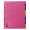 Concord Divider 12-Part A4 Extra Wide Pastel Colours 71799/J17