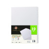Concord Unpunched Divider 10-Part A4 160gsm White (Pack of 10) 75801