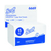 KC SCOTT XTRA HAND TOWELS WHITE PK15