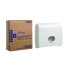 Aquarius Ripple Midi Jumbo Non-Stop Toilet Tissue Dispenser White 6991