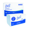 SCOTT CNTL V FOLD TWL 1 PLY BLU PK15