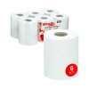 WYPALL L10 CF ROLL 1PLY WHT PK6 6222