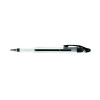 Q-CONNECT DELTA BALL PEN BLK PK12
