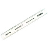 Q-CONNECT RULER SHATTERPROOF PLASTIC