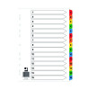 Q-CONNECT INDEX 1-15 BRD MULTI PK10