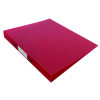 Q-Connect 2 Ring Binder Frosted A4 Red KF02482