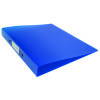 Q-Connect 2 Ring Binder Frosted A4 Blue (Frosted polypropylene covers with 25mm capacity) KF02483