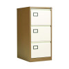 JEMINI 3 DRW FILING CAB COFFEE/CREAM
