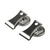 Q-Connect Silver Heavy Duty Bulldog Clip (Pack of 2) KF06343