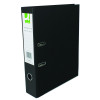 Q-Connect Lever Arch File Paperbacked Foolscap Black (Pack of 10) KF20029