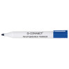 Q-CONNECT DRYWIPE MARKER BLUE PK10
