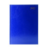 Desk Diary 2 Pages Per Day A4 Blue 2022 KF2A4BU22