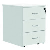 SERRION ECO 18 3 DRW PED WHITE