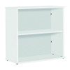 Serrion Bookcase 740x340x800mm White KF79829