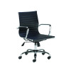 Jemini Sosa Executive Swivel Meeting Chair 620x620x900-980mm Polyurethane Black KF79888