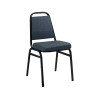 First Banqueting Chair 445x535x845mm Charcoal KF79934