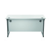 JEMINI SINGLE RECT DESK 1400 WHITE