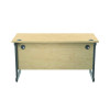 JEMINI SINGLE RECT DESK 1400 MAPLE