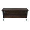 JEMINI SINGLE RECT DESK 1600 D/WAL