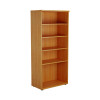 FIRST 4 SHELF WOODEN BOOKCASE BEECH
