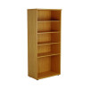 FIRST 4 SHELF WOODEN BOOKCASE NOAK