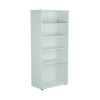 FIRST 4 SHELF WOODEN BOOKCASE WHITE