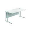 JEMINI RECT CANT DESK 800X600 WHT