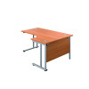 JEMINI RDL RH CANTILEVER DESK BEECH