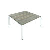 JEMINI 2P BENCH DESK 3200 GREY OAK