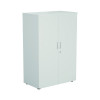 First Wooden Storage Cupboard 800x450x1200mm White KF820925