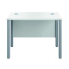 JEMINI RECT GP DESK 1000X600 WHITE