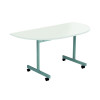 JEMINI D-END TILT TABLE 700 WHITE