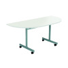 JEMINI D-END TILT TABLE 800 WHITE