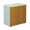 JEMINI CUPBOARD 800X450 WHT/NOVA OAK