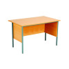 SERRION RECT 4 LEG DESK FERRERA OAK