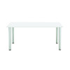 RECTANGULAR MEETING TABLE 1200/800WHITE