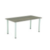 RECT MEETING TABLE 1600/800 GREY OAK