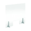 Jemini Free Standing Acrylic Screen 780x600x4mm Clear KF90338