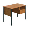 Jemini Eco 18 Homework Desk Four Leg 1000x500x40mm Oak KF90356