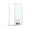 Nobo Modular Free Standing Room Divider Acrylic Extension 600x50x1800mm Clear KF90387
