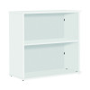 Serrion Premium Bookcase 750x400x726mm White KF90593
