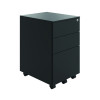 JEMINI CONTRACT 3 DRW MOB PED BLACK