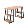 Jemini Soho Desk 4 Angled Shelves 1300x600x770mm Beech/Black KF90793