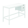 Soho Computer Desk with 2 Drawers 1200mm White/White KF90858